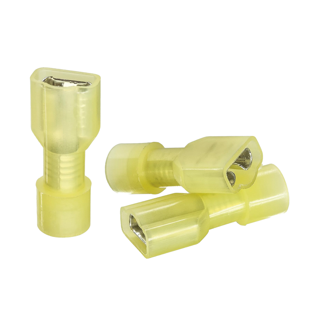 Terminal hembra aislada completa / para cables 12-10 AWG / Para baterías con terminal F1 / Paquete de 25 piezas - Imagen 4