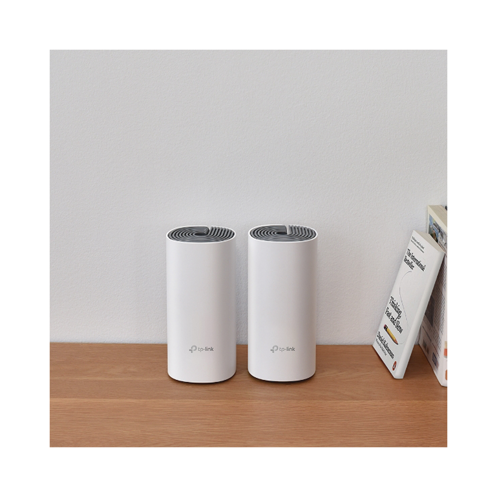 Kit de Router inalámbrico mesh Deco E4 para Hogar / Doble banda AC 1200 / 2 puertos 10/100 Mbps / Compatible con amazon alexa. - Imagen 4