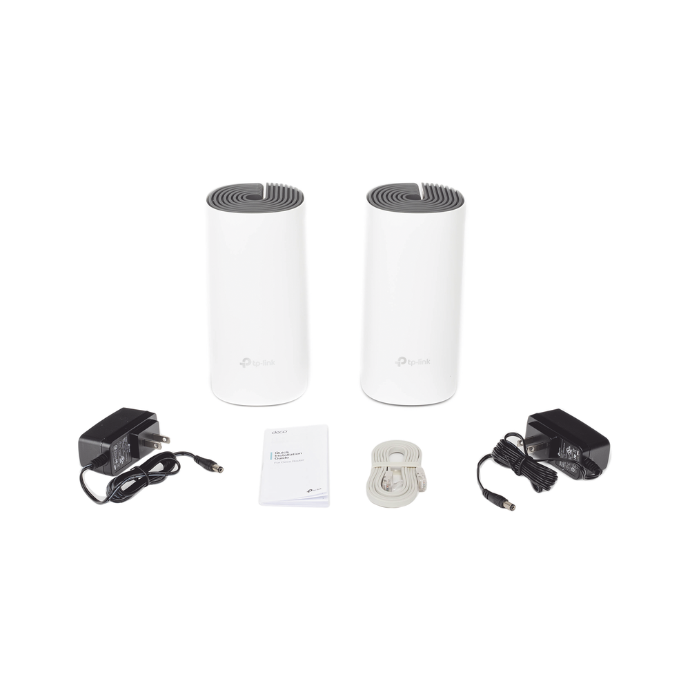 Kit de Router inalámbrico mesh Deco E4 para Hogar / Doble banda AC 1200 / 2 puertos 10/100 Mbps / Compatible con amazon alexa. - Imagen 6