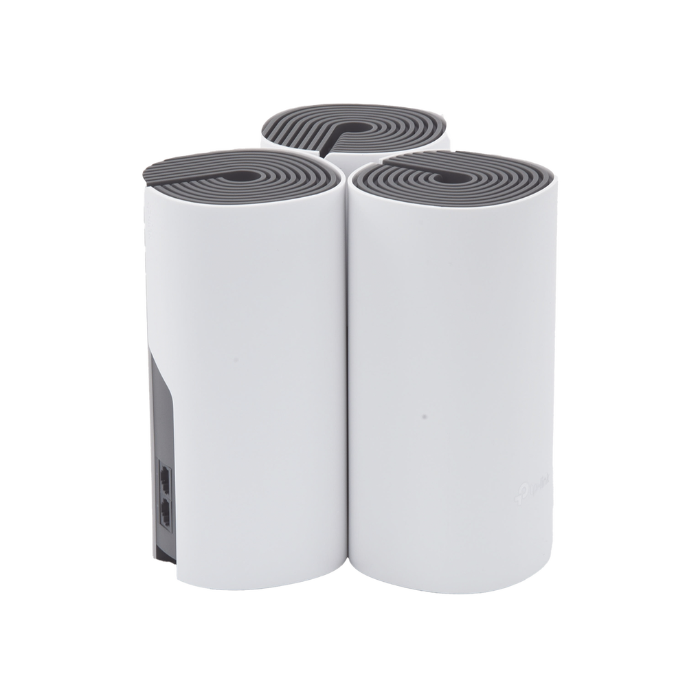 Kit de Router inalámbrico mesh Deco E4 para Hogar / Doble banda AC 1200 / 2 puertos 10/100 Mbps / Compatible con amazon alexa. - Imagen 4