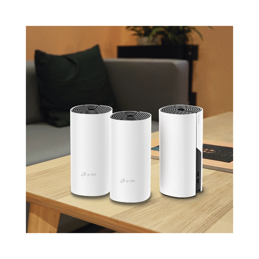 KIT 3 Routers Inalámbricos MESH Interior para Hogar / Doble Banda Wi-Fi 5 AC1200 Mbps / 2 Puerto Gigabit WAN/LAN / 2 Antenas Internas / Administración Mediante la App Deco (iOS, Android) - Imagen 7