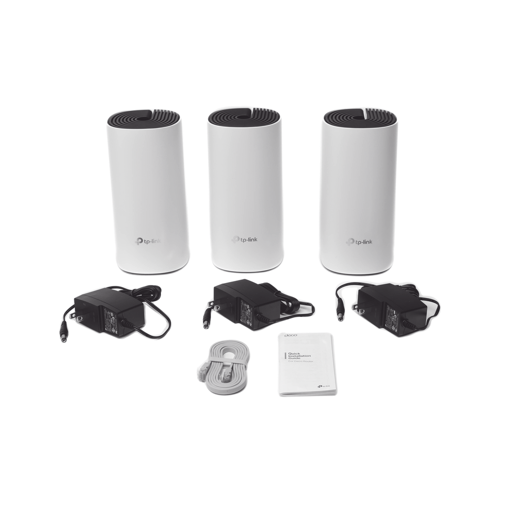KIT 3 Routers Inalámbricos MESH Interior para Hogar / Doble Banda Wi-Fi 5 AC1200 Mbps / 2 Puerto Gigabit WAN/LAN / 2 Antenas Internas / Administración Mediante la App Deco (iOS, Android) - Imagen 9