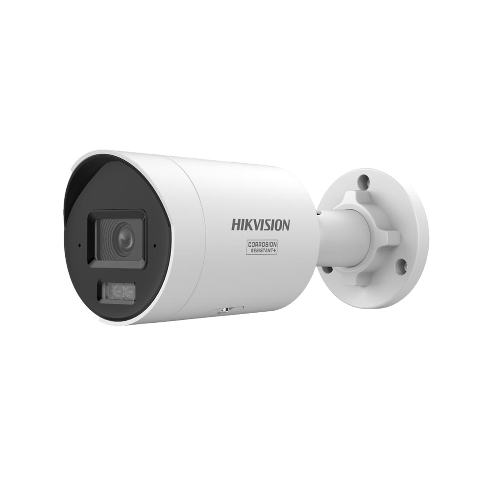 [Dual Light + ColorVu 3.0 + HikAI] Bala IP 6 Megapixel / Lente 2.8 mm / 40 mts IR + 40 Mts Luz Blanca / 2 Microfonos Integrados / Exterior IP67 / WDR 130 dB / ACUSENSE 3.0 / Metal / NEMA 4X / ACUSEEK / Anticorrosión (NEMA 4X)