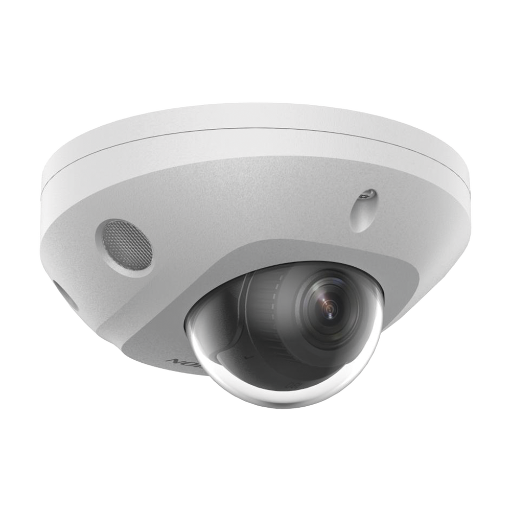 [Dual Light + 2 Micrófonos Integrados] Mini Domo IP 6 Megapixel / Lente 2.8 mm / 30 mts Luz Blanca + 30 mts IR / ACUSENSE / Exterior IP67 / IK8 /  WDR 120 dB / PoE / ONVIF / Micro SD / ACUSEEK