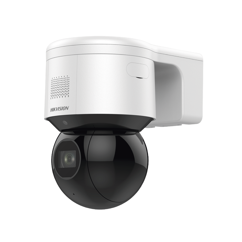 Domo PTZ IP 4 Megapixel / 4X Zoom Óptico / 50 mts IR EXIR / ACUSENSE / Luz Estroboscópica / Sirena Integrada / WDR 120 dB / PoE+ / IP66 / Ultra Baja Iluminación / Micrófono y Bocina Interconstruido / Micro SD