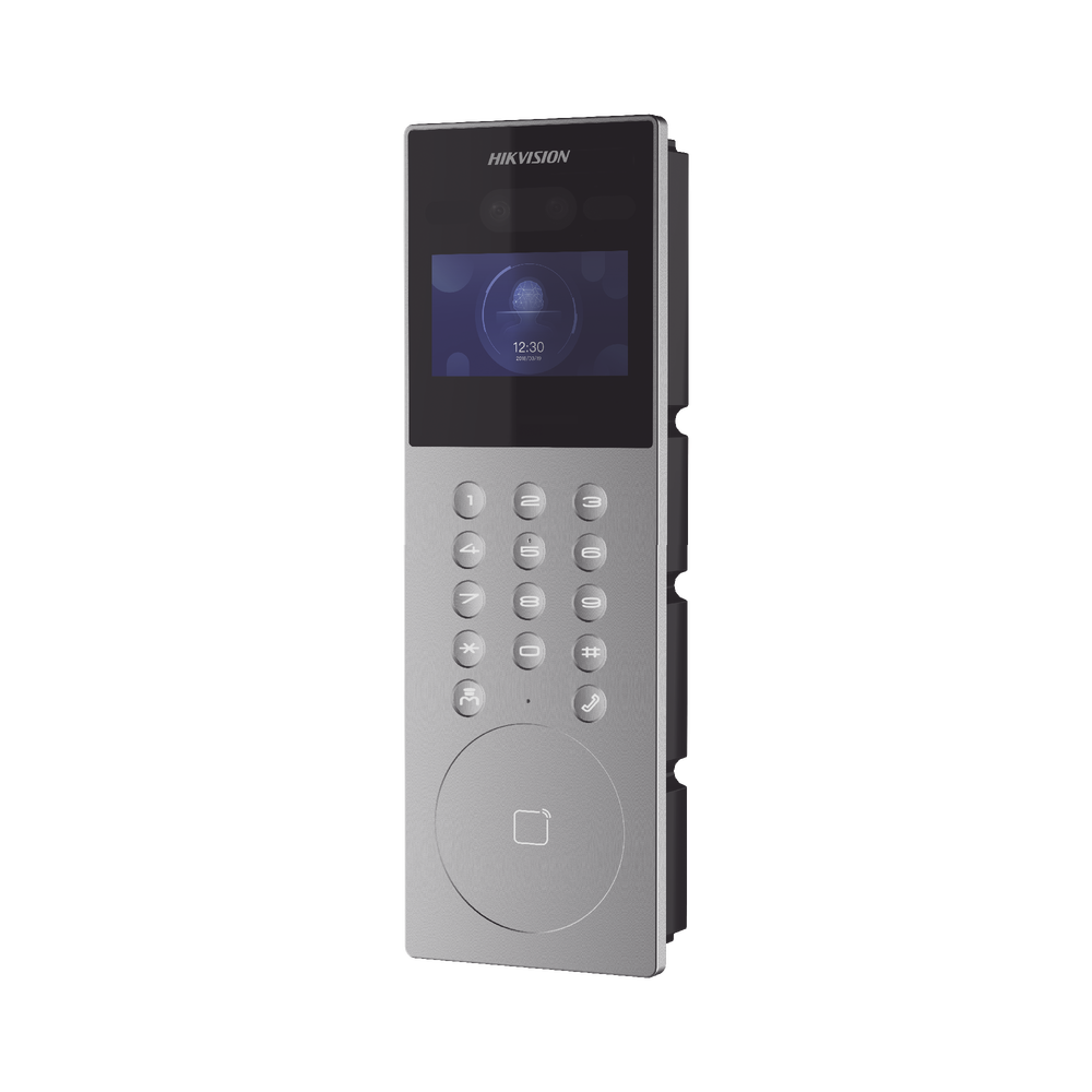 Videoportero IP Multiapartamento con Reconocimiento Facial / Llamada a App HikConnect (requiere monitor) / Protección IP65 / Apertura por Rostro, Tarjeta o App - Imagen 3