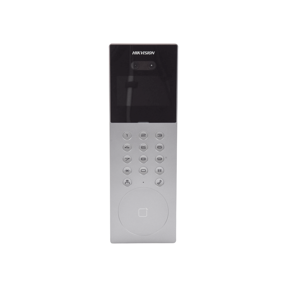 Videoportero IP Multiapartamento con Reconocimiento Facial / Llamada a App HikConnect (requiere monitor) / Protección IP65 / Apertura por Rostro, Tarjeta o App - Imagen 4
