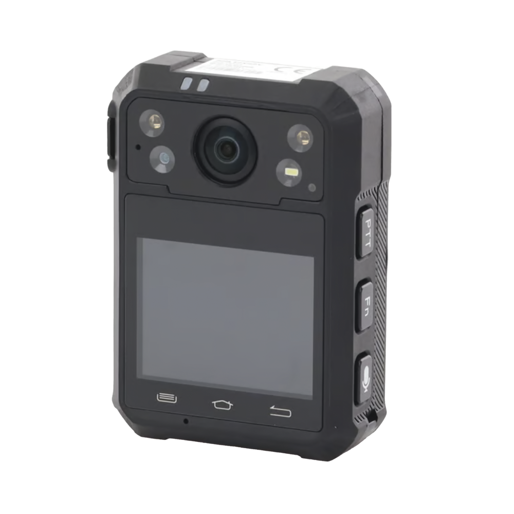 Body Camera Portátil Hikvision DS-MCW40B / FullHD 1080p / 4G + WiFi + GPS / 128 GB / IP68 / 135° / H.265 / 12 Horas de Batería