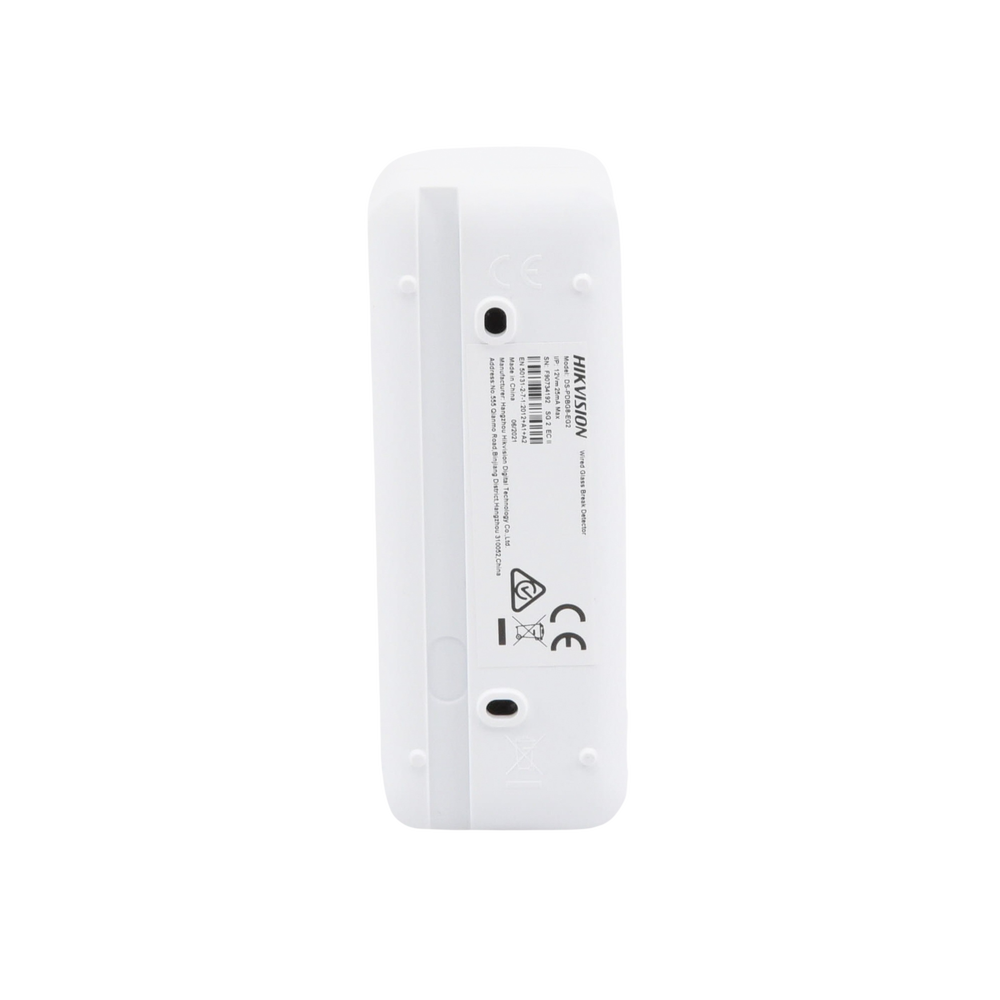 Detector de Ruptura de Cristal Cableado / Sensor Acústico Omnidireccional / 8 Metros (26.2 ft) de Alcance / Ángulo 120° / Resistencias EOL Seleccionables / Protección Antisabotaje / Interior - Imagen 3