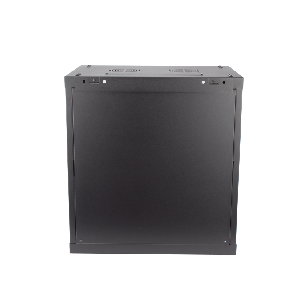 Gabinete para Montaje en Pared - Piso / Puerta de Cristal Templado / Cuerpo Fijo / 12 Unidades de Rack / 19" / Fabricado en Acero - Imagen 4