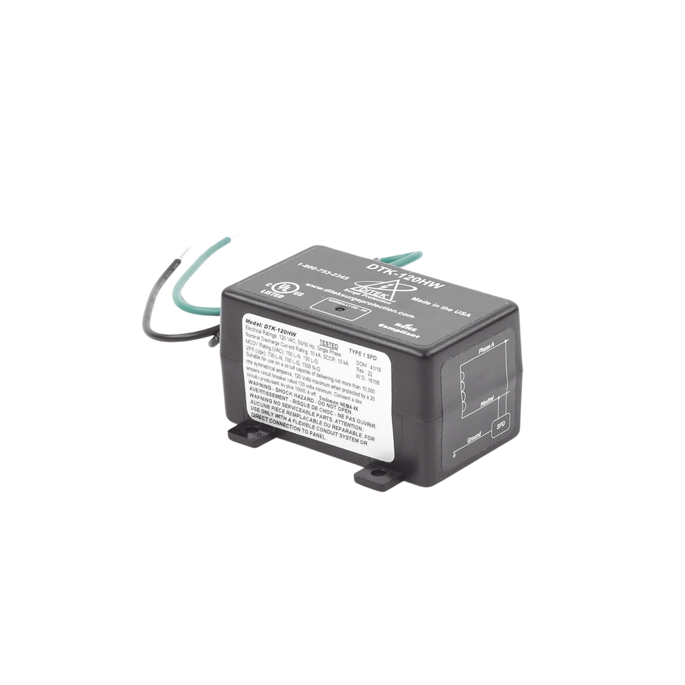 Protector 120 VCA / 15 A / NEMA 4X Exterior / LED Diagnóstico / Paneles de Incendio y Motores