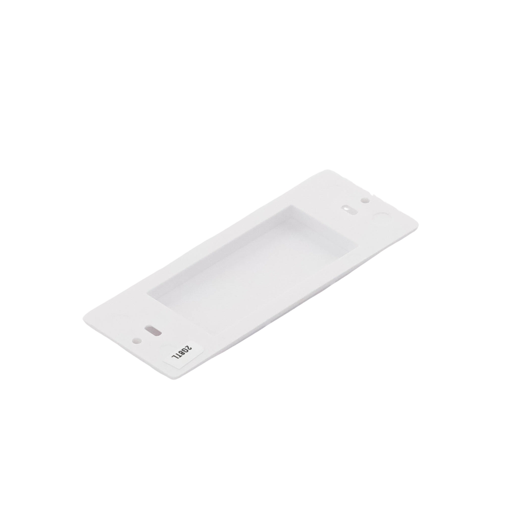 Placa ciega de pared color blanco - Imagen 2