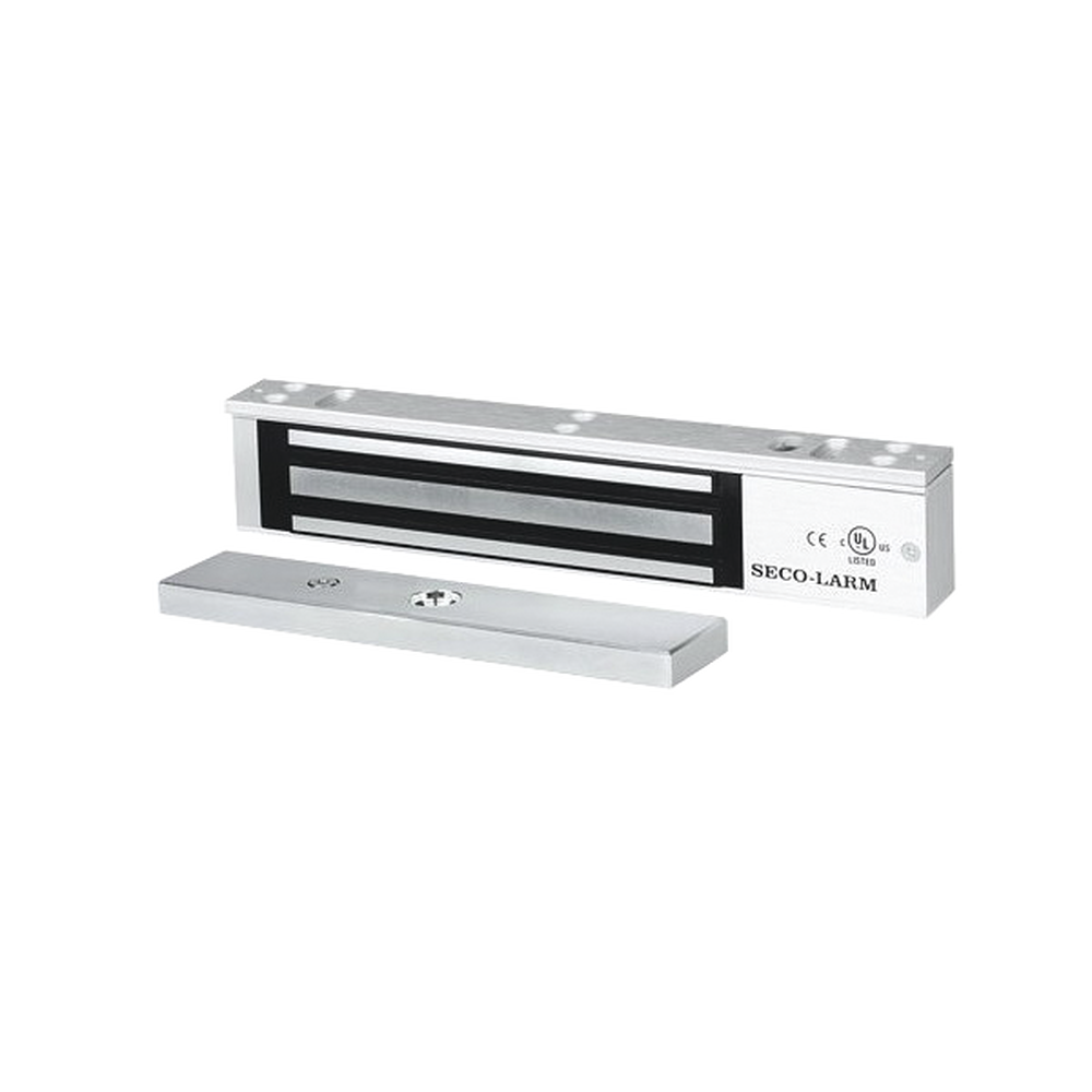 Chapa Magnética 600 lbs con LED / Sensor de Estado de Unión / Sin Magnetismo Residual / Uso Interior.