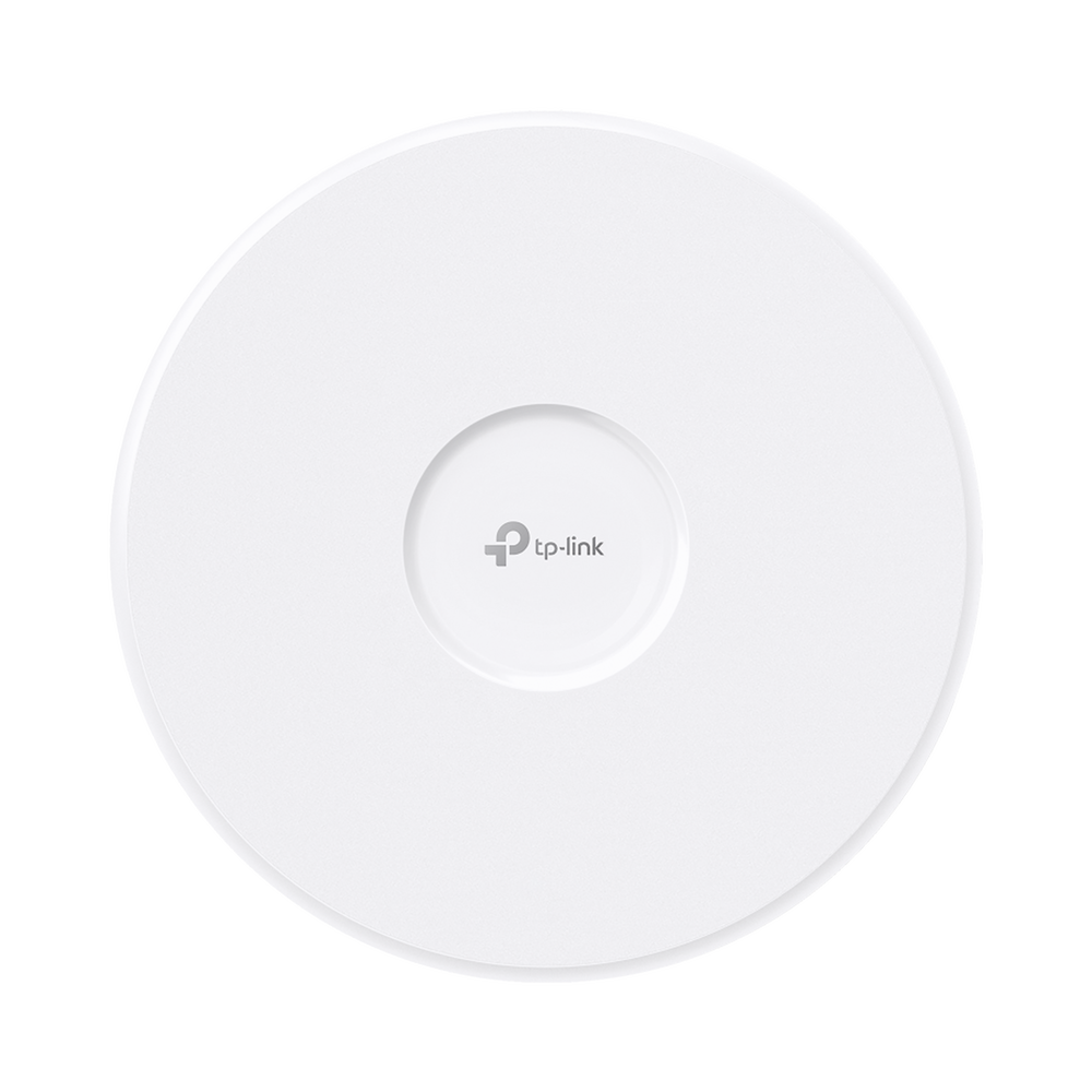 Punto de Acceso Omada / Wi-Fi 7 BE11000 MU-MIMO 2x2 / 1 Puerto 10 Gbps / Mesh Omada / Operaciones Multiencale (MLO) / Configuración por Controlador o Stand-Alone / Para Montaje en Techo/pared / Alimentación PoE+