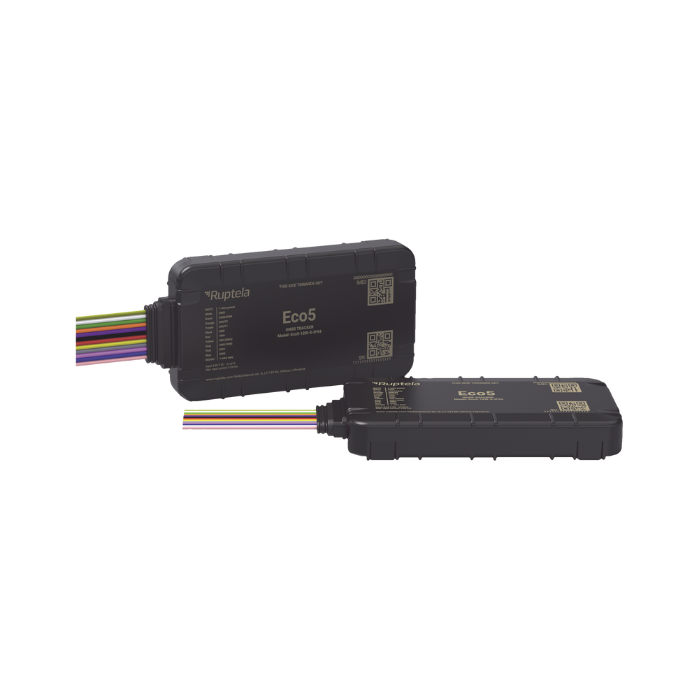 Rastreador Vehicular y Monitoreo de Flota / Bluetooth BLE 5.0 y GNSS / LTE CAT1 y LTE-M con Respaldo 2G / GNSS U-blox / MiKado IP54 / -20 °C a +40 °C / Acelerómetro de 3 Ejes / Suministro 9-32 V / Batería Interna - Imagen 5