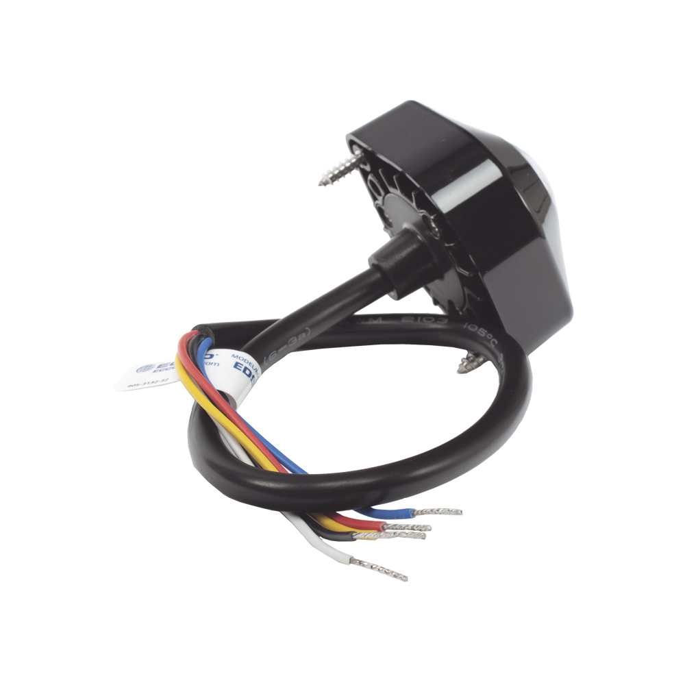 Estrobo Oculto de 6 LED, Blanco, Lente Transparente, Bisel Negro - Imagen 5