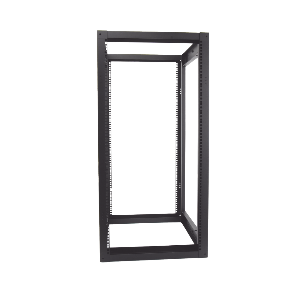 Rack Estándar 19" de 4 Postes, Acero, 24 Unidades, Profundidad Ajustable. - Imagen 5