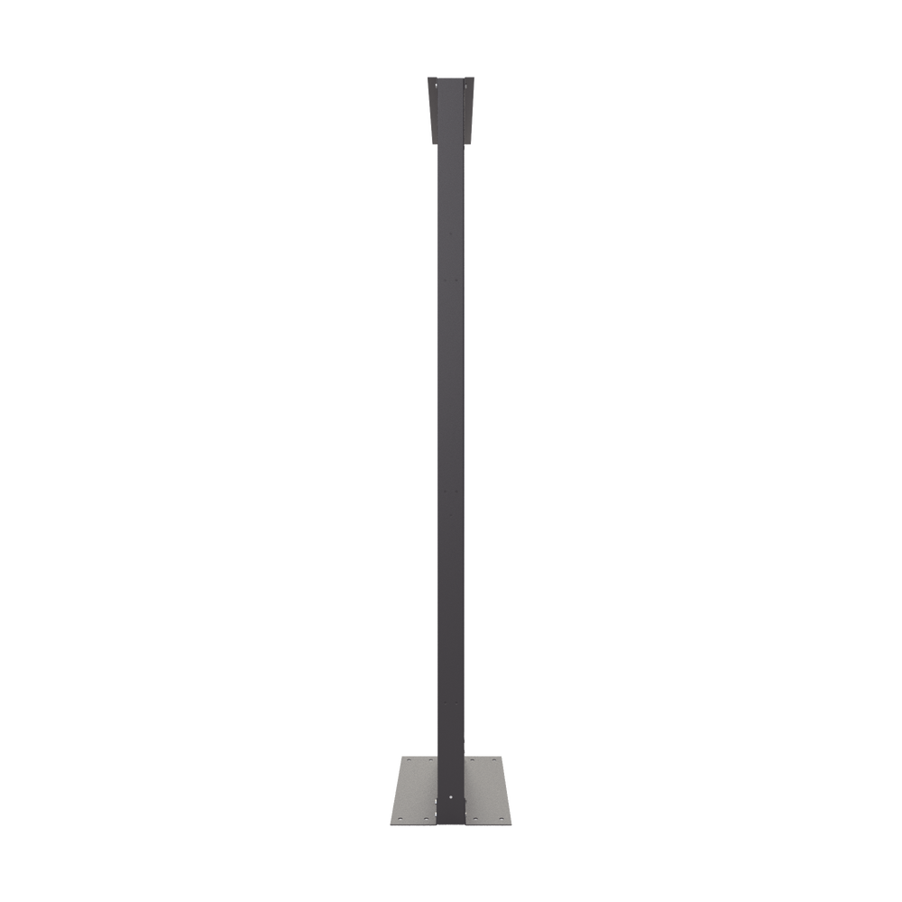 Rack de 2 Postes, Estándar 19", 45 Unidades, Fabricado en Acero, Base "L" para Anclar a Piso. - Imagen 6