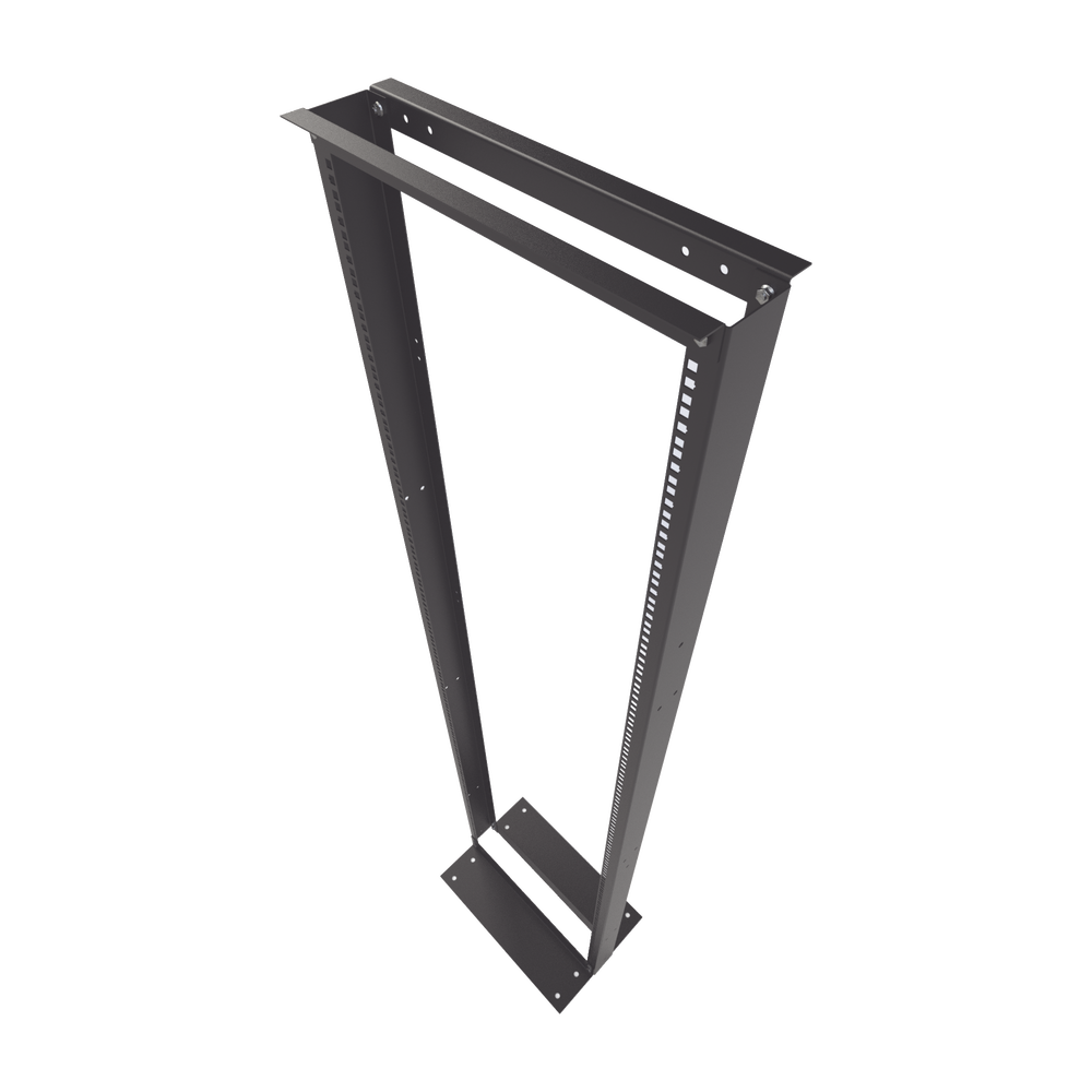Rack de 2 Postes, Estándar 19", 45 Unidades, Fabricado en Acero, Base "L" para Anclar a Piso. - Imagen 7