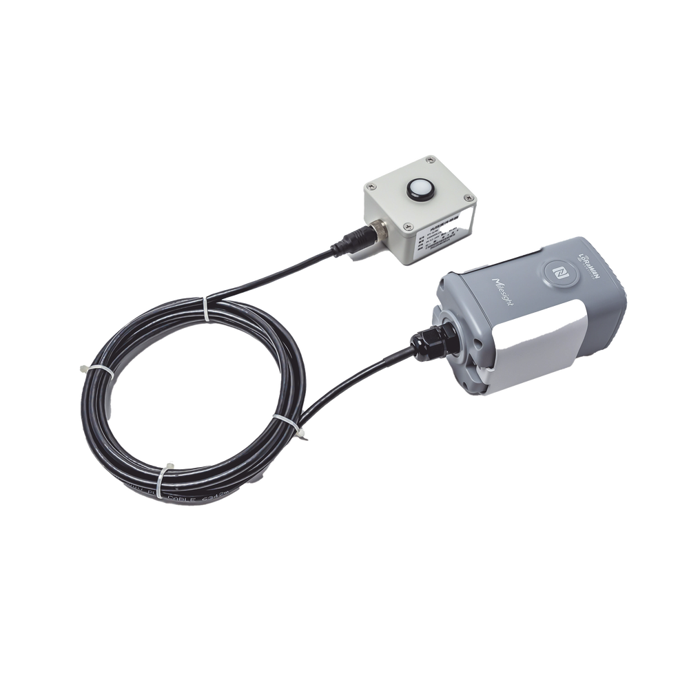 Sensor Inteligente de Iluminación LoRaWAN / Monitoreo de Luz Ambiental / IP67 / Batería 10 Años