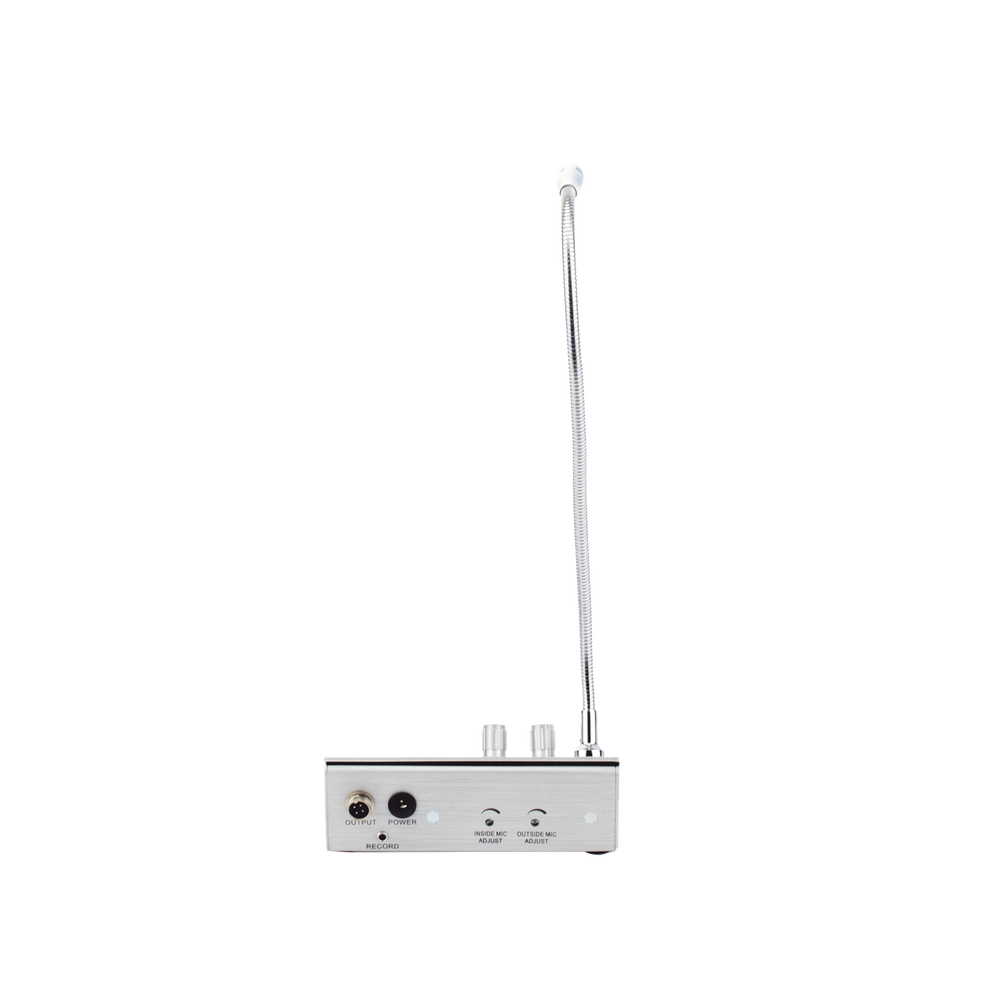 Sistema de Intercomunicación | Ideal para Ventanillas | Audio de voz de dos vías | 12V/1A 2W | Micrófono Interior + Micrófono Exterior - Imagen 3