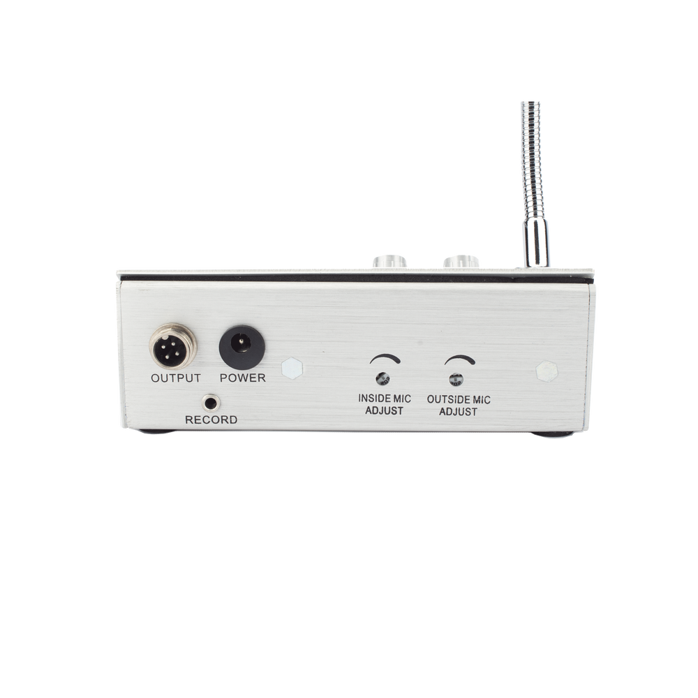 Sistema de Intercomunicación | Ideal para Ventanillas | Audio de voz de dos vías | 12V/1A 2W | Micrófono Interior + Micrófono Exterior - Imagen 4
