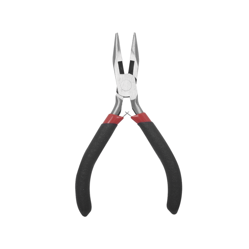 Juego de 3 Mini Pinzas de Corte de 5". Incluye: Pinza de Punta Redonda, Diagonal y Punta de Aguja. - Imagen 3