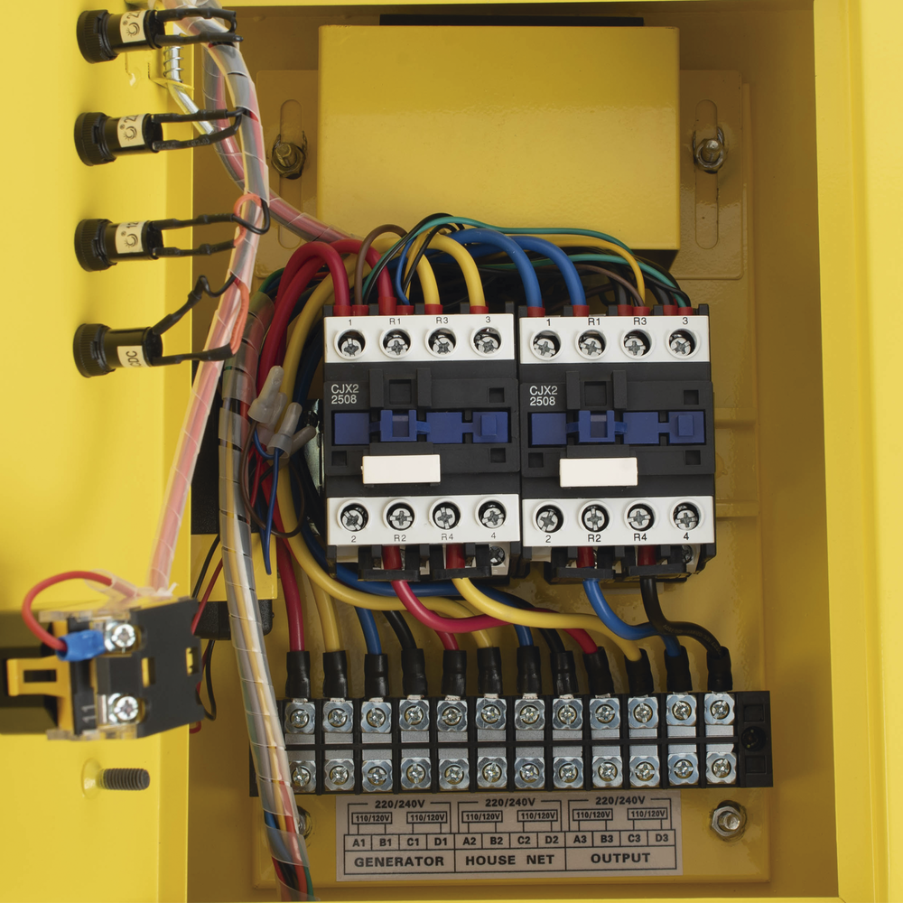 Generador a Gasolina / Planta de Emergencia con Encendido Automático, 6.5KW, 220Vac 2 Fases, Jaula con Ruedas para Fácil Traslado - Imagen 3