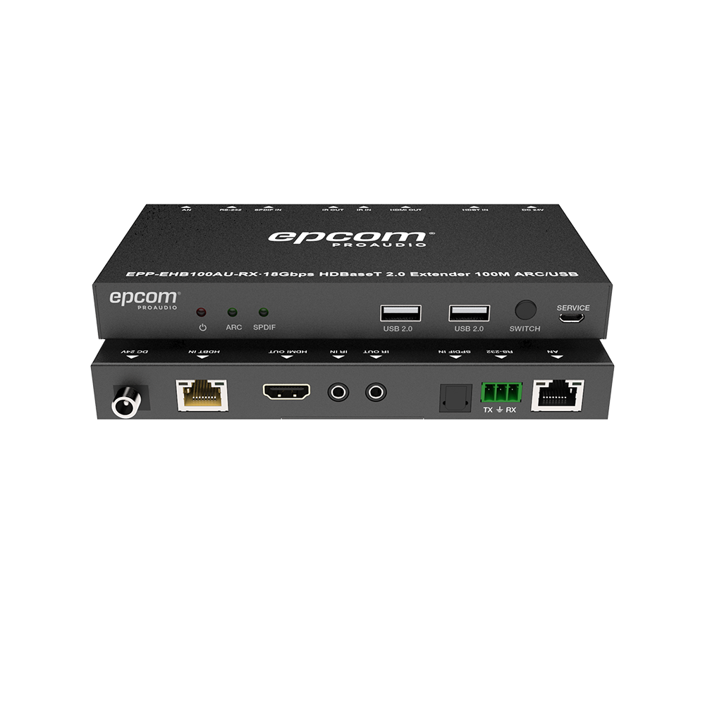 Kit Extensor HDMI | 4K2K@60HZ | HDR 4:4:4 | HDBaseT | 100M | Salida de Audio | HDCP 2.2 | IR Bidireccional | Admite la función USB KVM - Imagen 4