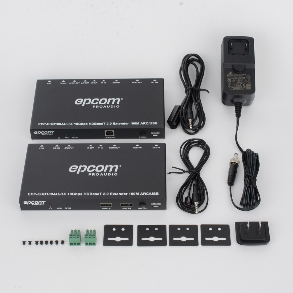 Kit Extensor HDMI | 4K2K@60HZ | HDR 4:4:4 | HDBaseT | 100M | Salida de Audio | HDCP 2.2 | IR Bidireccional | Admite la función USB KVM - Imagen 9