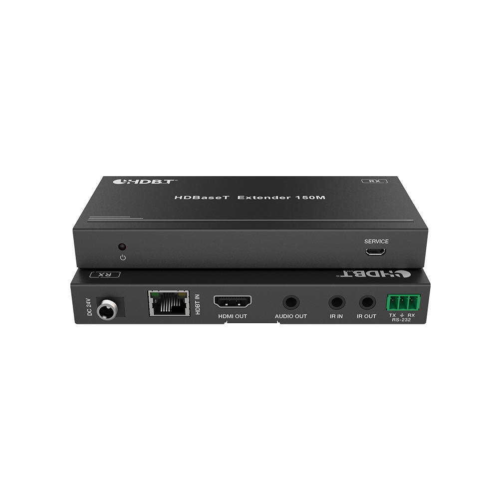 Splitter mas Extensor de Video | 1x2 | ProAV | HDBaseT™ | 120m en 4K@60Hz | 150m en 1080p@60Hz | Cat6/6a/7 | Gestión Avanzada EDID | Control IR y RS232 | PoC | Salida de Audio - Imagen 3