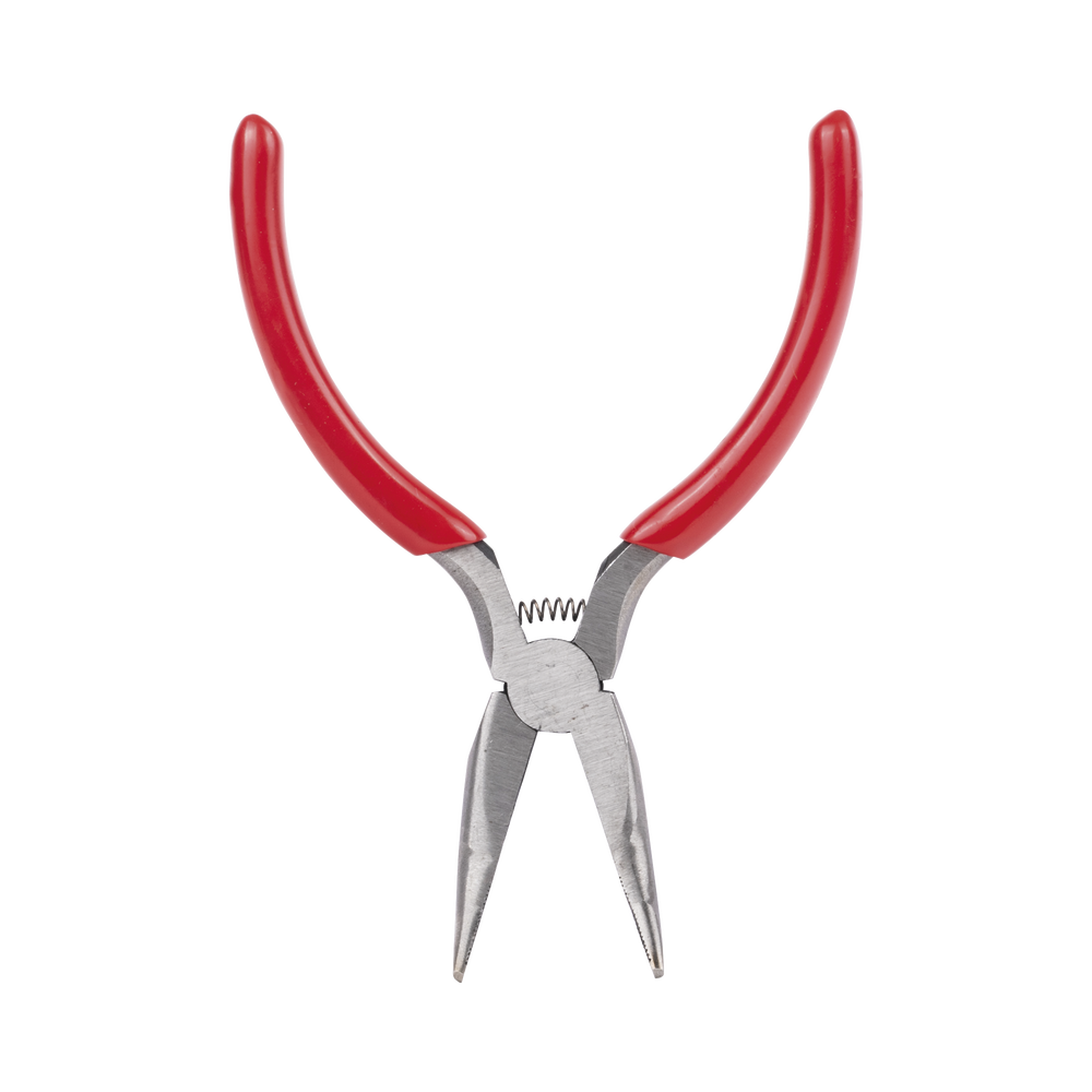 Pinza punta Curveada de 5” con Mango Forrado Plástico. - Imagen 3
