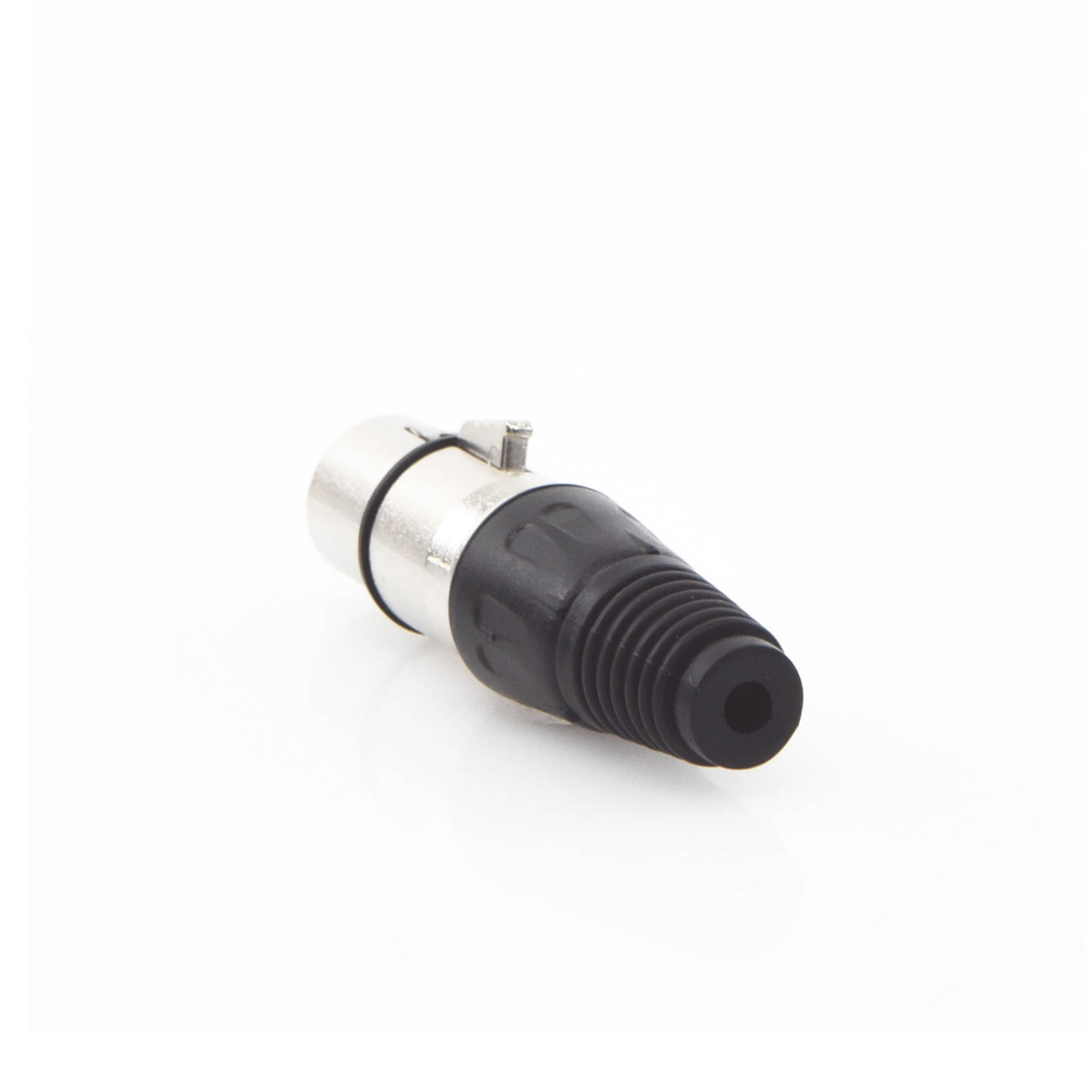 Conector XLR 3 Pines Hembra | Ideal para Conexiones de Micrófonos y Mezcladoras | Equipo de Audio Profesional - Imagen 4
