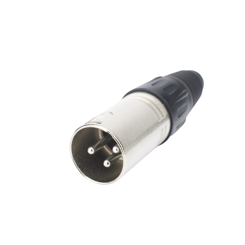 Kit Conector XLR Hembra + XLR Macho | Ideal para Conexiones de Micrófonos, Mezcladoras | Equipo de Audio Profesional - Imagen 3