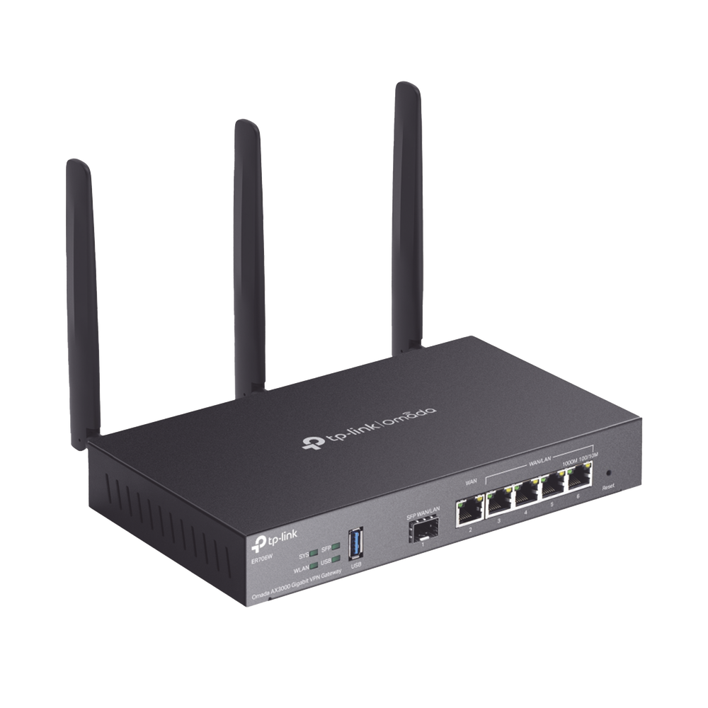 Router Omada VPN / SDN Multi-WAN Gigabit / 1 Puerto WAN SFP Gigabit / 1 Puerto WAN RJ45 Gigabit / 2 Puertos LAN RJ45 Gigabit / 2 Puertos Configurables LAN/WAN / 150,000 Sesiones Concurrentes / Administración Centralizada Omada o Stand-Alone - Imagen 4