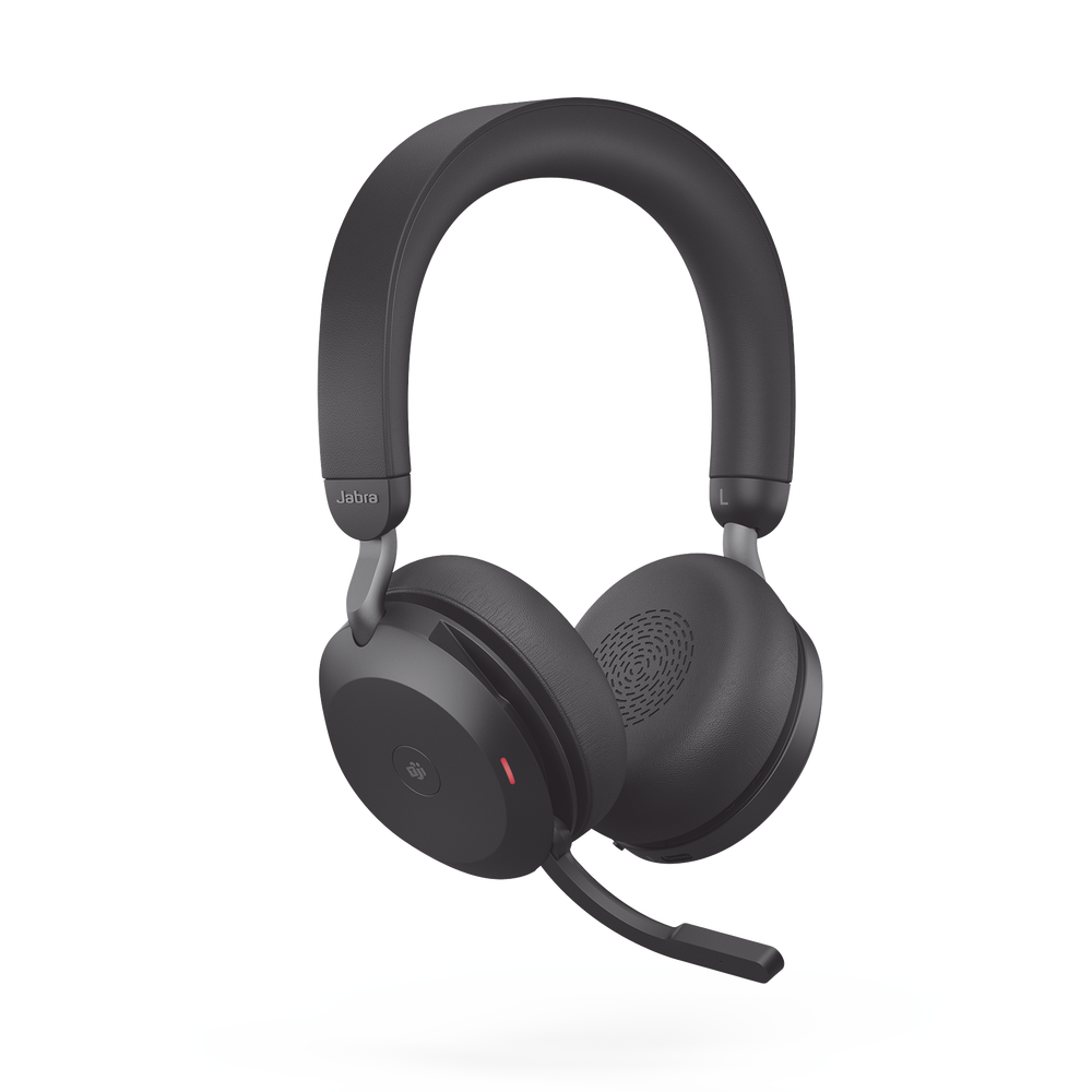 Diadema / Auricular Jabra Evolve2 75 Stereo / Bluetooth 5.2 + USB-A / ANC Avanzado / 8 Micrófonos MEMS (27599-999-999)
