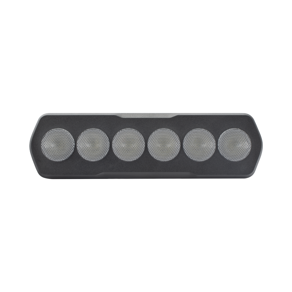 Luz de Trabajo Ultra brillante Rectangular, 6 LED, 1300 Lúmenes, 12-24 Vcd