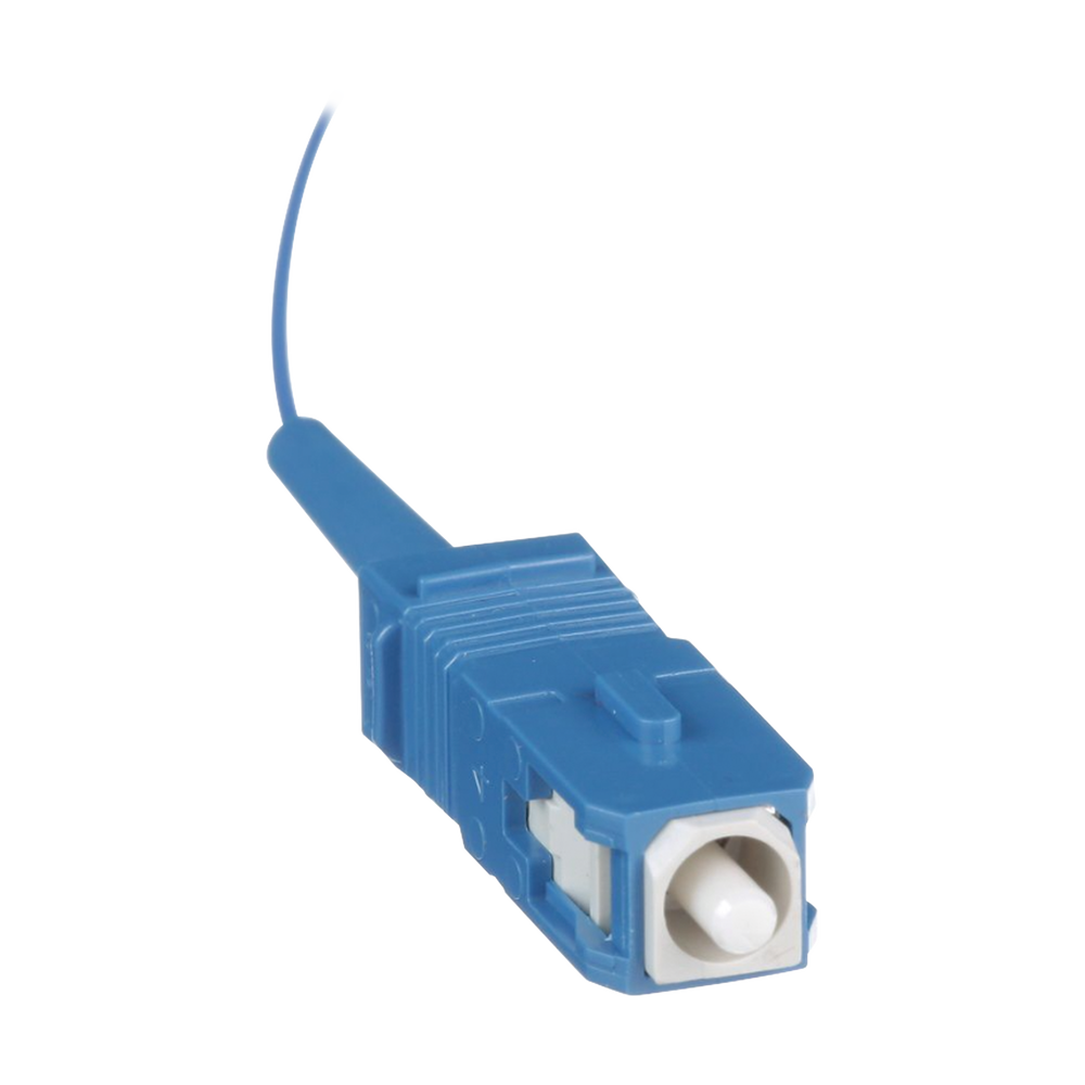Pigtail de Fibra Óptica SC Simplex, Monomodo OS2 9/125, 900um, Color Azul, 1 Metro (3.28 Pies) - Imagen 2