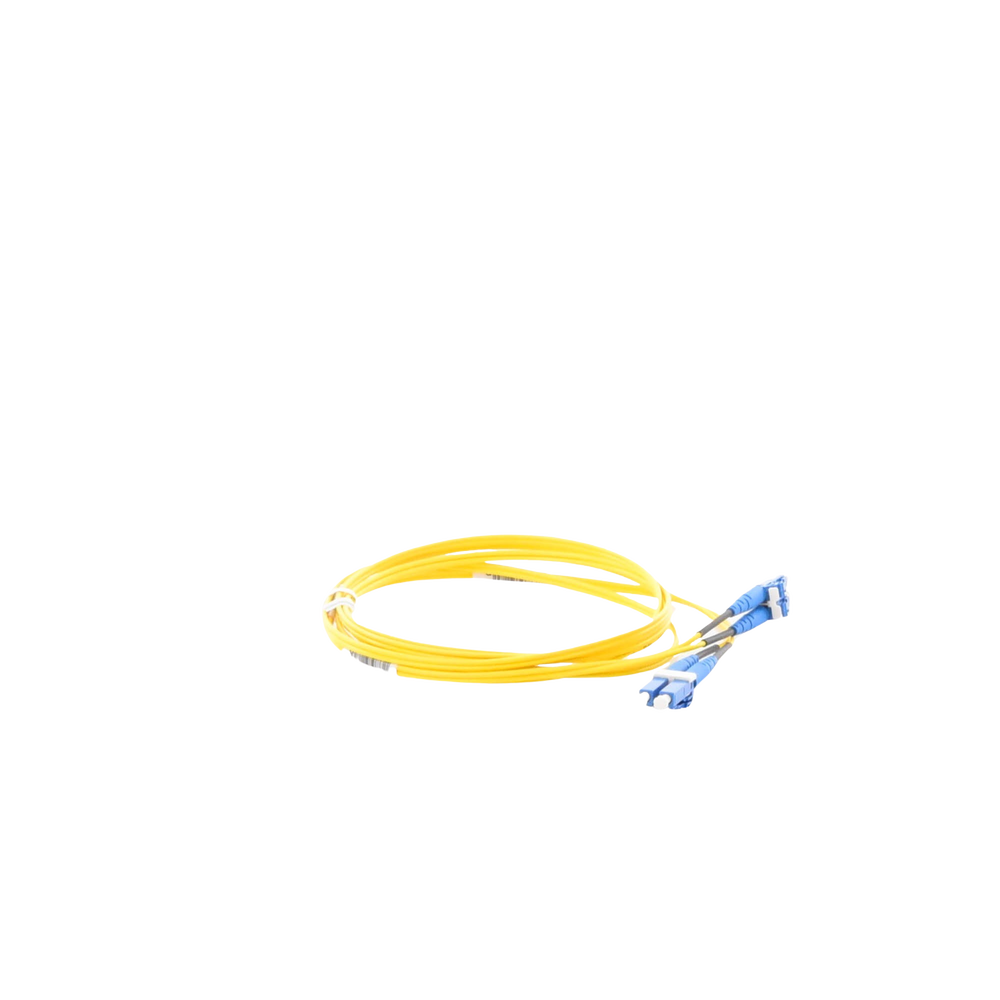 Jumper de Fibra Optica Monomodo 9/125 OS2, LC-LC Duplex, OFNR (Riser), Color Amarillo, 2 Metros (6.56 Pies) - Imagen 3