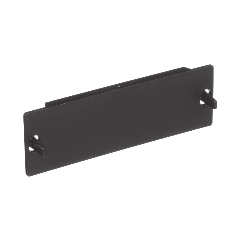 Placa Ciega FAP, Para Reservar Espacio de Uso Futuro en Paneles de Fibra Óptica, Color Negro - Imagen 3