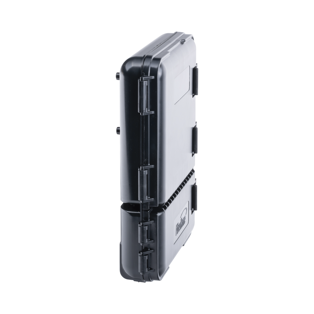Caja de Distribución de Fibra Óptica para 24 Empalmes, con 8 Acopladores SC/APC Simplex, Exterior IP55, Color Negro - Imagen 3