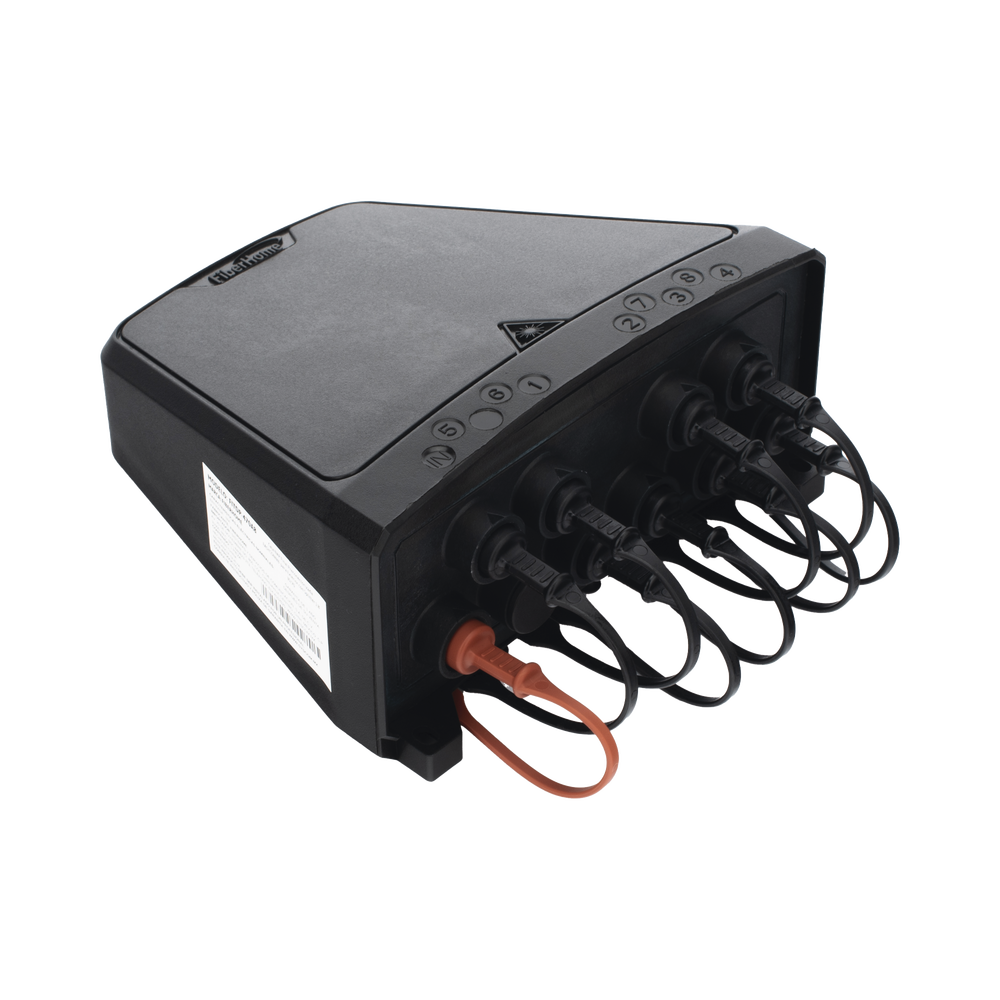 Caja NAP Final Preconectorizada EASYCONN® de FiberHome para Exterior con Splitter 1:8 30/70 - Imagen 3