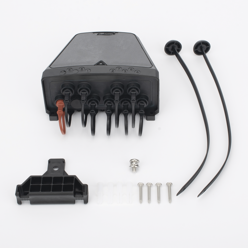 Caja NAP Final Preconectorizada EASYCONN® de FiberHome para Exterior con Splitter 1:8 30/70 - Imagen 5