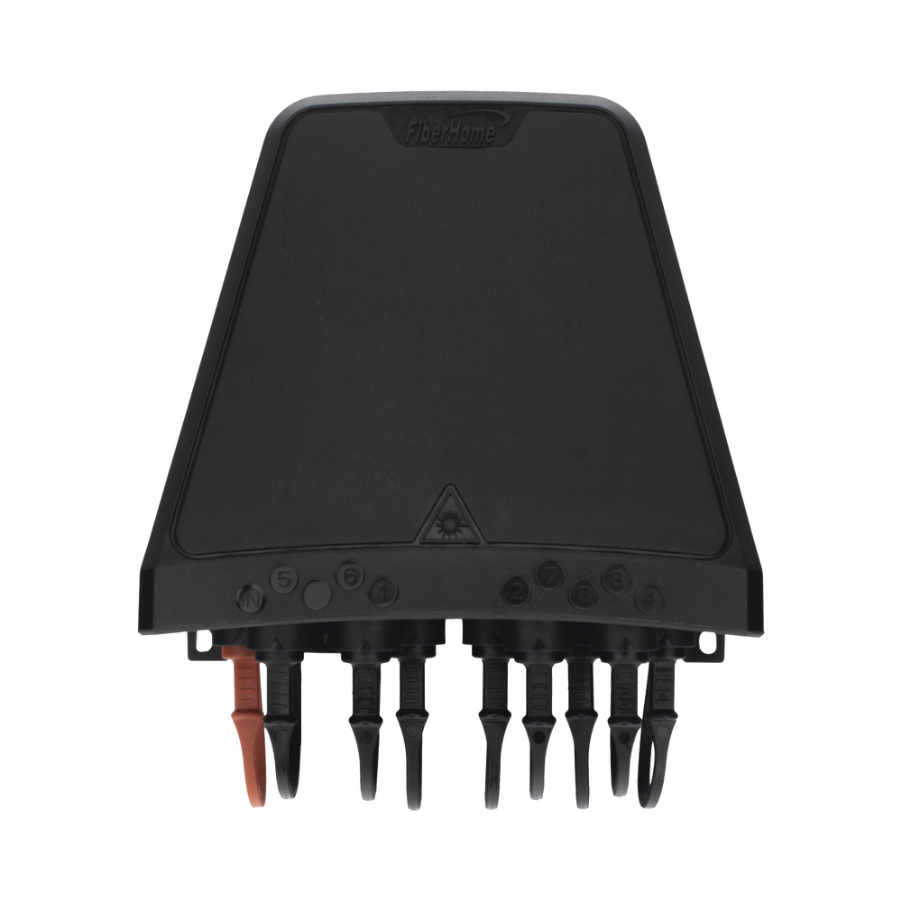 Caja NAP Final Preconectorizada EASYCONN® de FiberHome para Exterior con Splitter 1:8 30/70