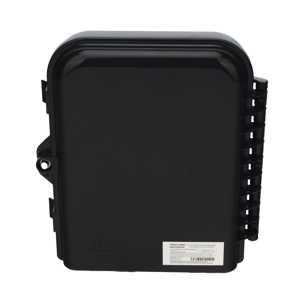 HUB Box Preconectorizada EASYCONN® de FiberHome para Exterior, IP68, Hasta 96 Empalmes, Incluye 2 Splitters 1*4