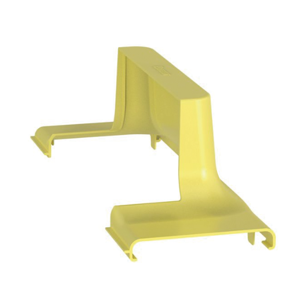 Tapa de Bajada Vertical FRSPJ4X4LYL, Para Canaleta FiberRunner® 4X4, Color Amarillo - Imagen 2