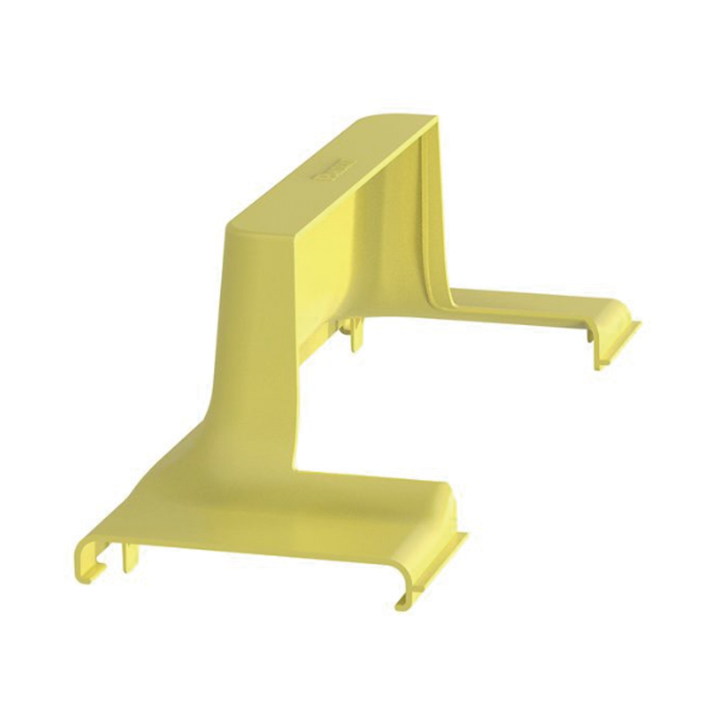 Tapa de Bajada Vertical FRSPJ4X4LYL, Para Canaleta FiberRunner® 4X4, Color Amarillo - Imagen 4