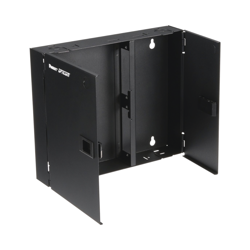 Caja de Conexión de Fibra Óptica, Para Montaje en Pared, Acepta 2 Placas FAP o FMP, Hasta 48 Fibras, Color Negro - Imagen 3
