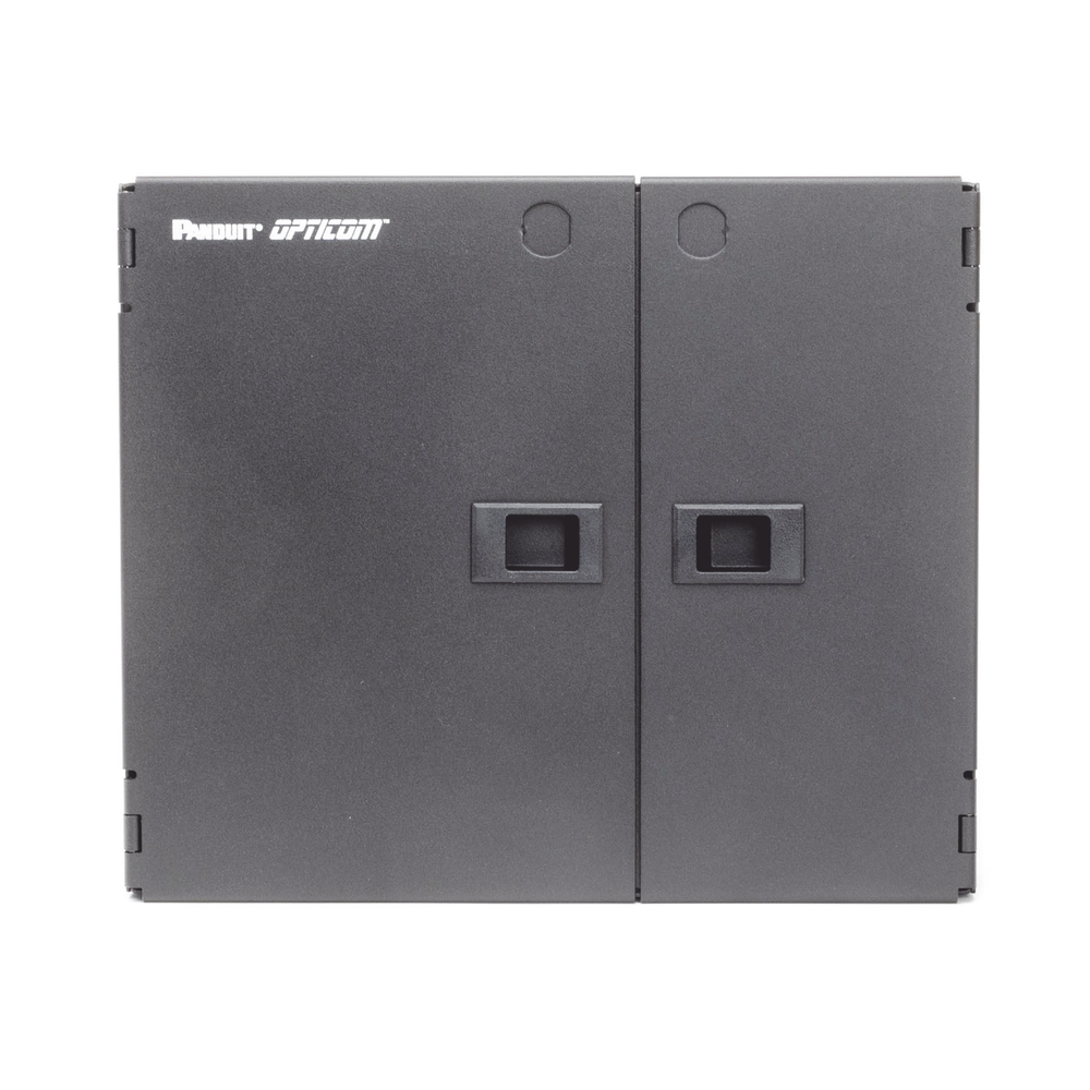 Caja de Conexión de Fibra Óptica, Para Montaje en Pared, Acepta 2 Placas FAP o FMP, Hasta 48 Fibras, Color Negro - Imagen 5