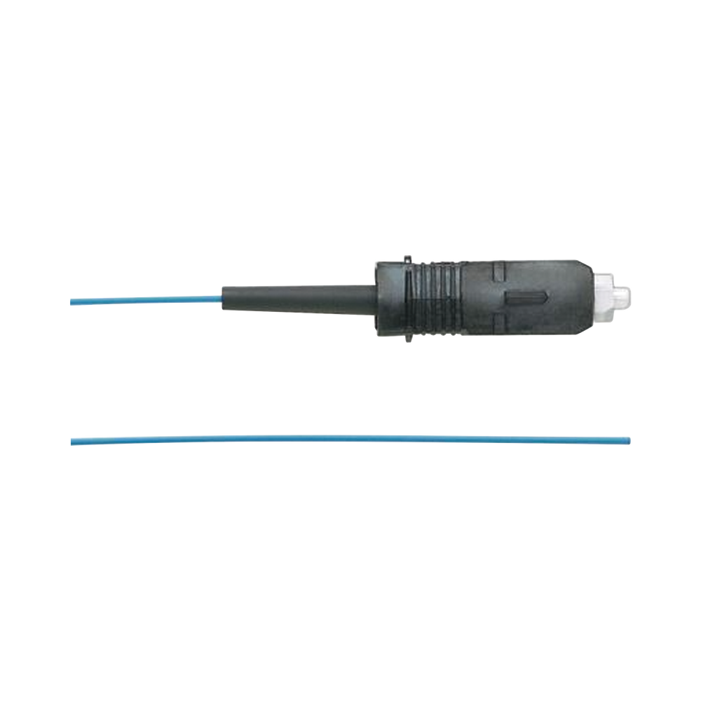 Pigtail de Fibra Óptica SC Simplex, Multimodo OM3 50/125, 900um, Color Aqua, 1 Metro (3.28 Pies)